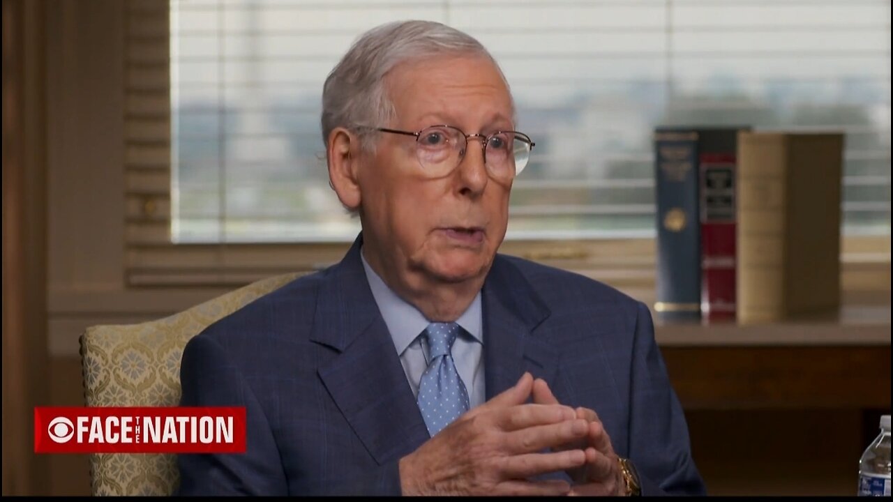 Mitch McConnell Agrees With Biden: Link Israel and Ukraine Aide