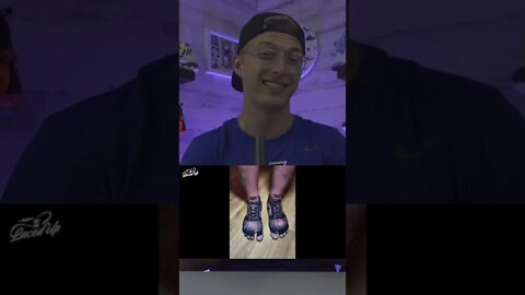 UK Man Tattoos Sneakers on his feet?!? #sneakers #tattoos #weird