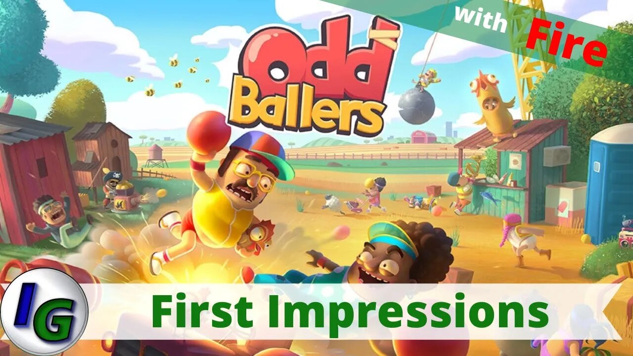 OddBallers First Impression Gameplay on Xbox with Fire + Giveaway