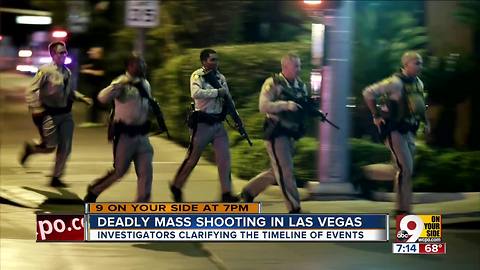 Timeline: Deadly mass shooting in Las Vegas