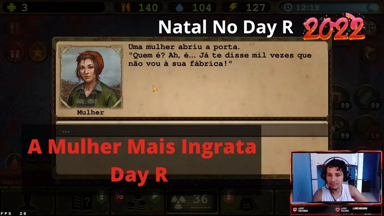 Presenteamos A Mulher Mais Ingrata No Natal Do Day R. Missão Secundária day r survival dicas rpg