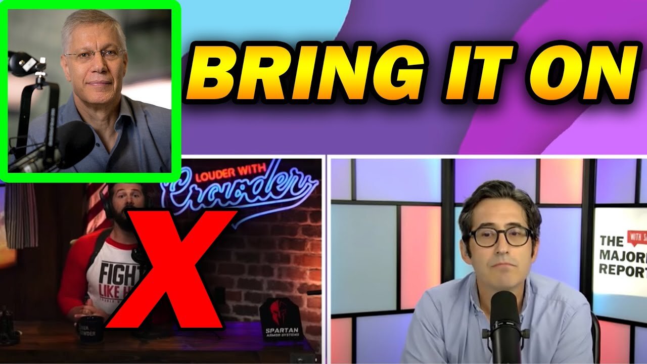 Calling Out Sam Seder, I Won't Run Like Steven Crowder...