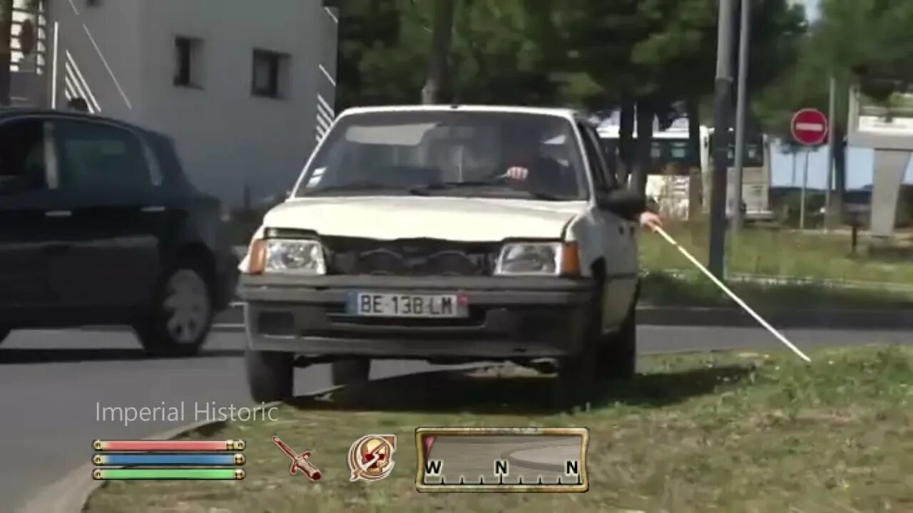 Blind NPC Drives - Oblivion NPC