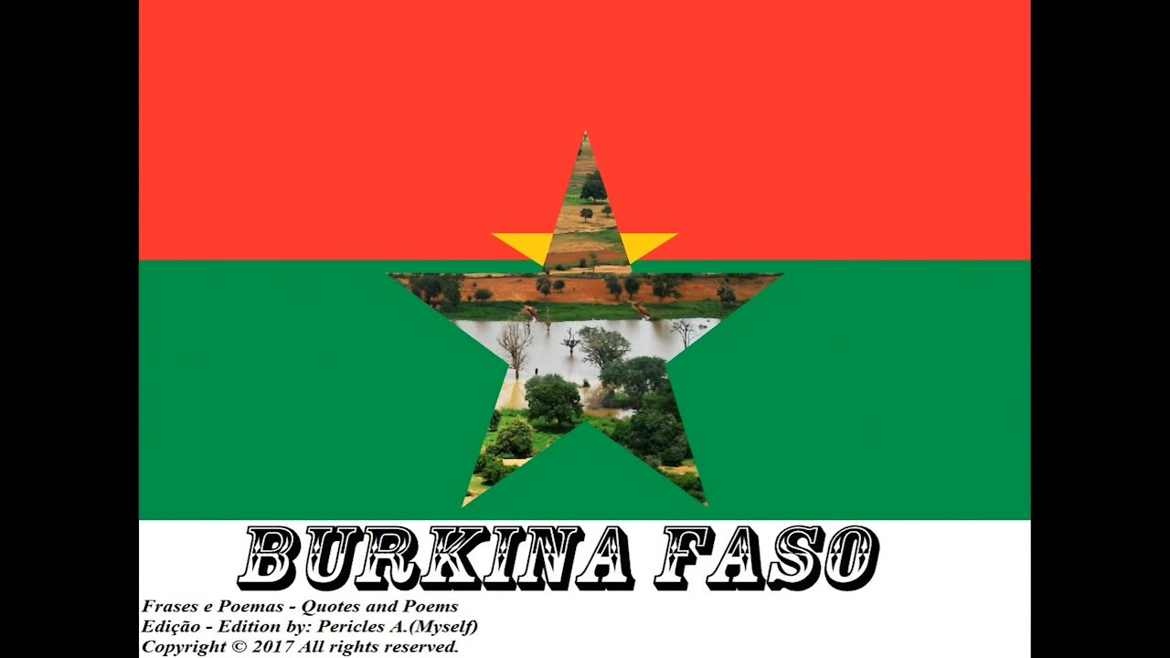 Bandeiras e fotos dos países do mundo: Burkina Faso [Frases e Poemas]