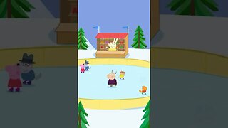 MY FRIEND PEPPA PIG - ICE SKATE #shorts