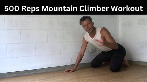 500 Reps Mountain Climber Workout (Follow Along)