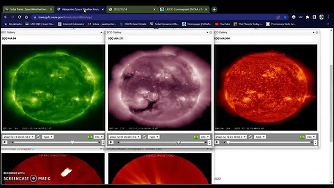 6 M-Flares so far, Solar Weather Update & Ufo's 12-14-22