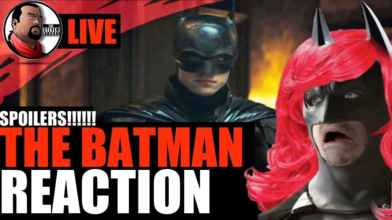 🔴LIVE REACTION to THE #BATMAN 2022