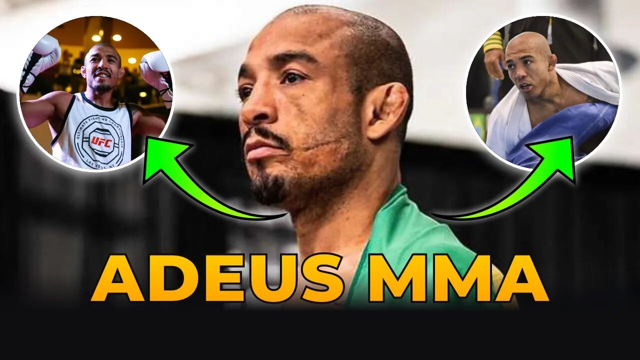 JOSÉ ALDO SE APOSENTA DO MMA!!