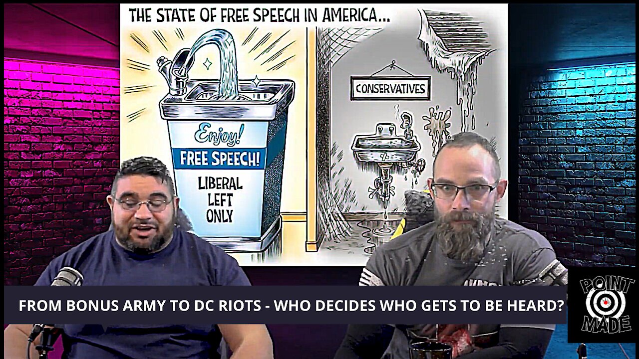 From the Crushing the Bonus Army to the Save America March and DC RIOTS- who decides who gets heard?