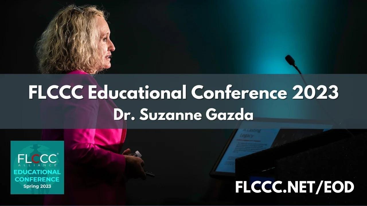 Neurologist Dr. Suzanne Gazda Speaking at the 2023 FLCCC Educational Conference