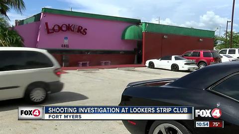 Shooting Investigation at Lookers Strip Club