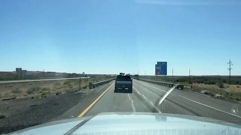 Live drive from Flagstaff to Albuquerque