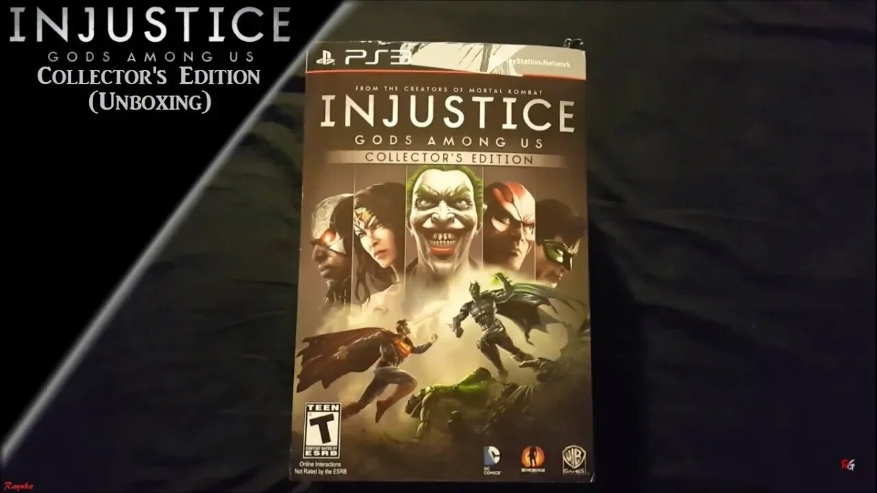 Injustice: Gods Among Us Collector's Edition (Unboxing)