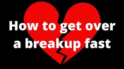 Get over a breakup fast. NLP for a broken heart.