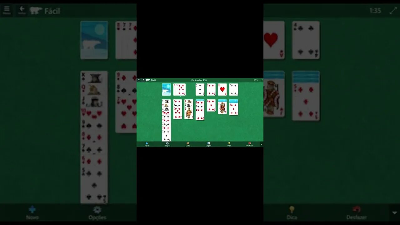Microsoft Solitaire Collection Klondike EASY Level # 57 #shorts