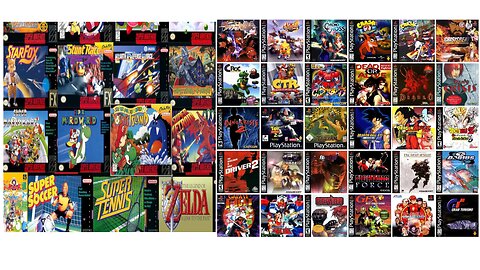 RePlay SNES and PS1 Games