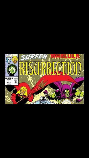 Silver Surfer Warlock "Resurrection" Cover
