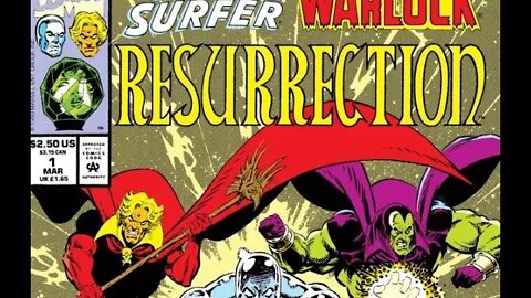 Silver Surfer Warlock "Resurrection" Cover