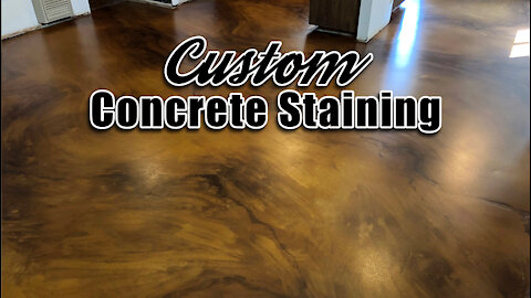 Decorative Concrete Staining