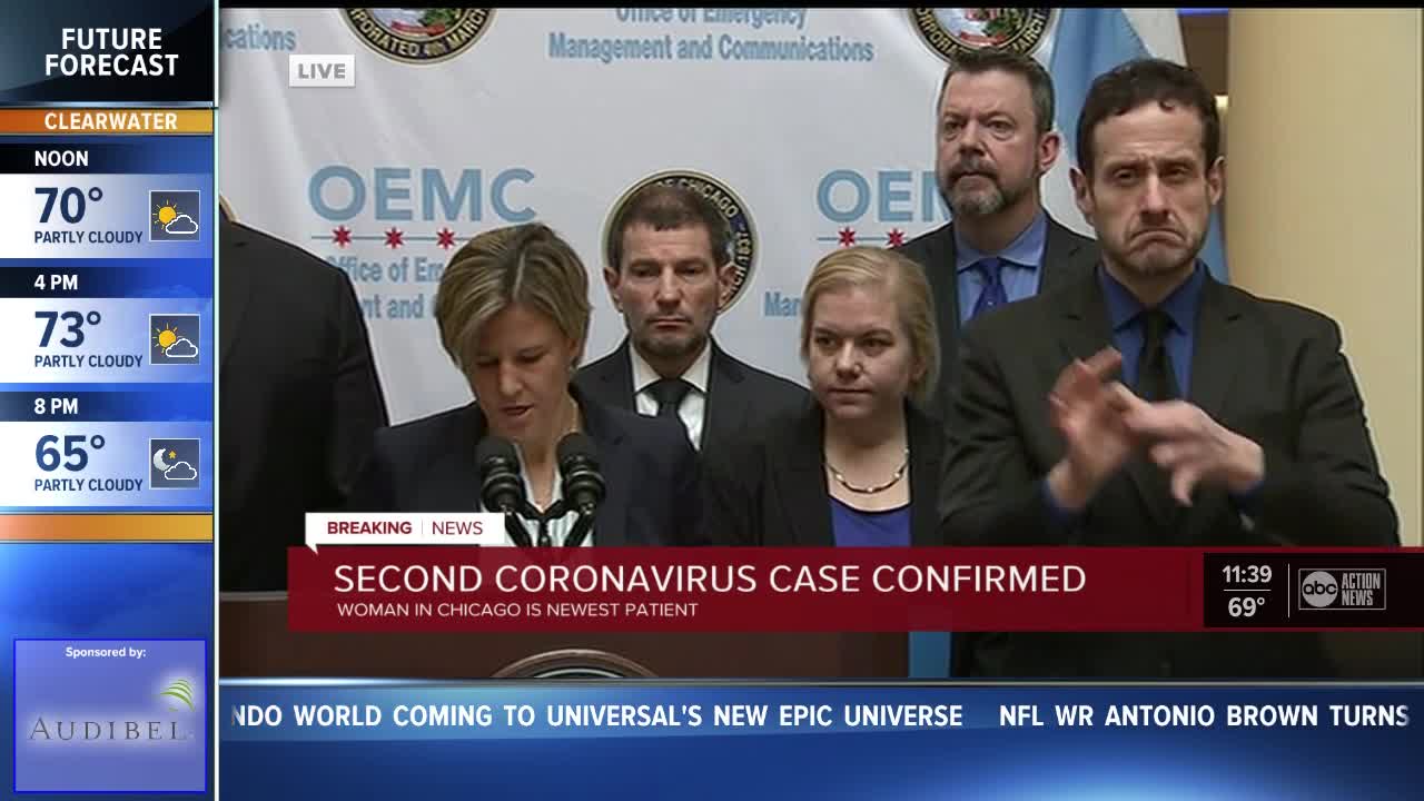 Second coronavirus case confirmed in U.S.