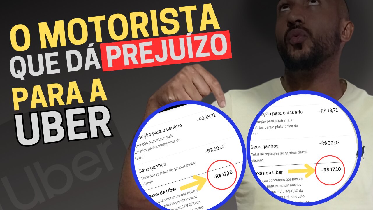 Ganhando Mais que a Uber: COMO ESSE MOTORISTA ESTÁ DEIXANDO A UBER NO VERMELHO