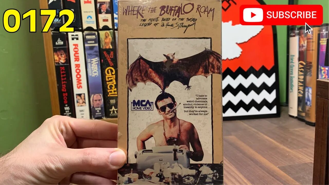 [0172] WHERE THE BUFFALO ROAM (1980) VHS INSPECT [#wherethebuffaloroamVHS]