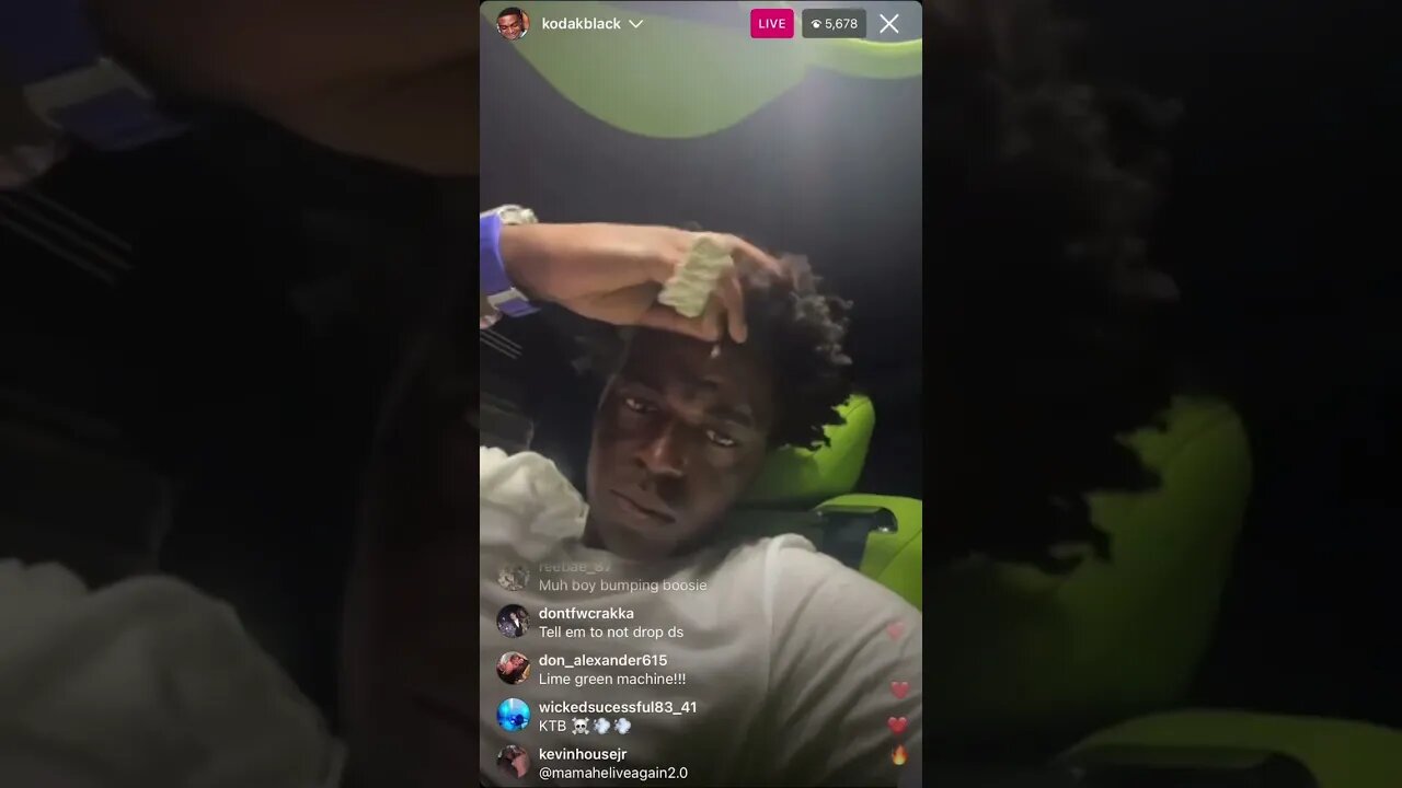 KODAK BLACK INSTAGRAM LIVE (09/03/23)