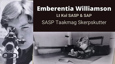 SA Police - Lt Col Emberentia Williamson - SA Railway Police Sniper