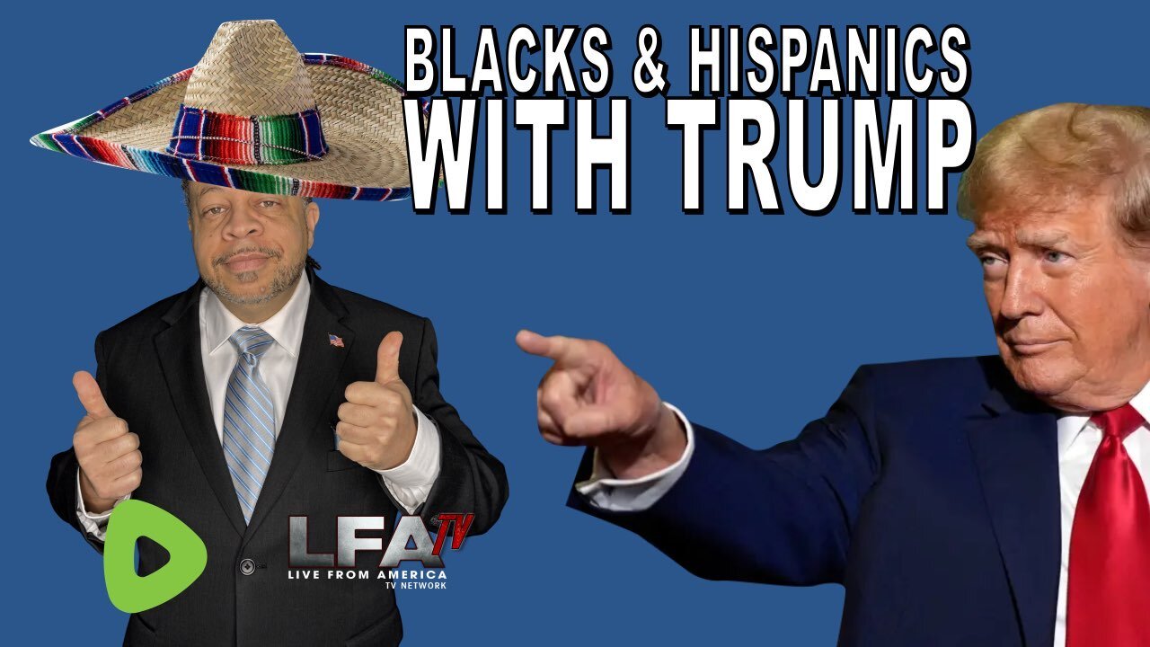 BOTH BLACK & HISPANIC PEOPLE SUPPORT TRUMP OVER BIDEN 2024| CULTURE WARS 3.21.24 6pm