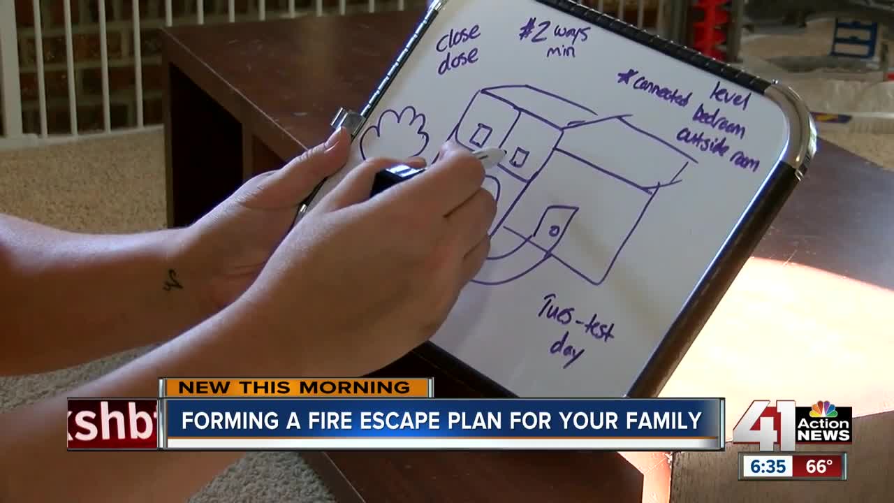 The 2 things the Olathe Fire Department says you should know for a fire escape plan