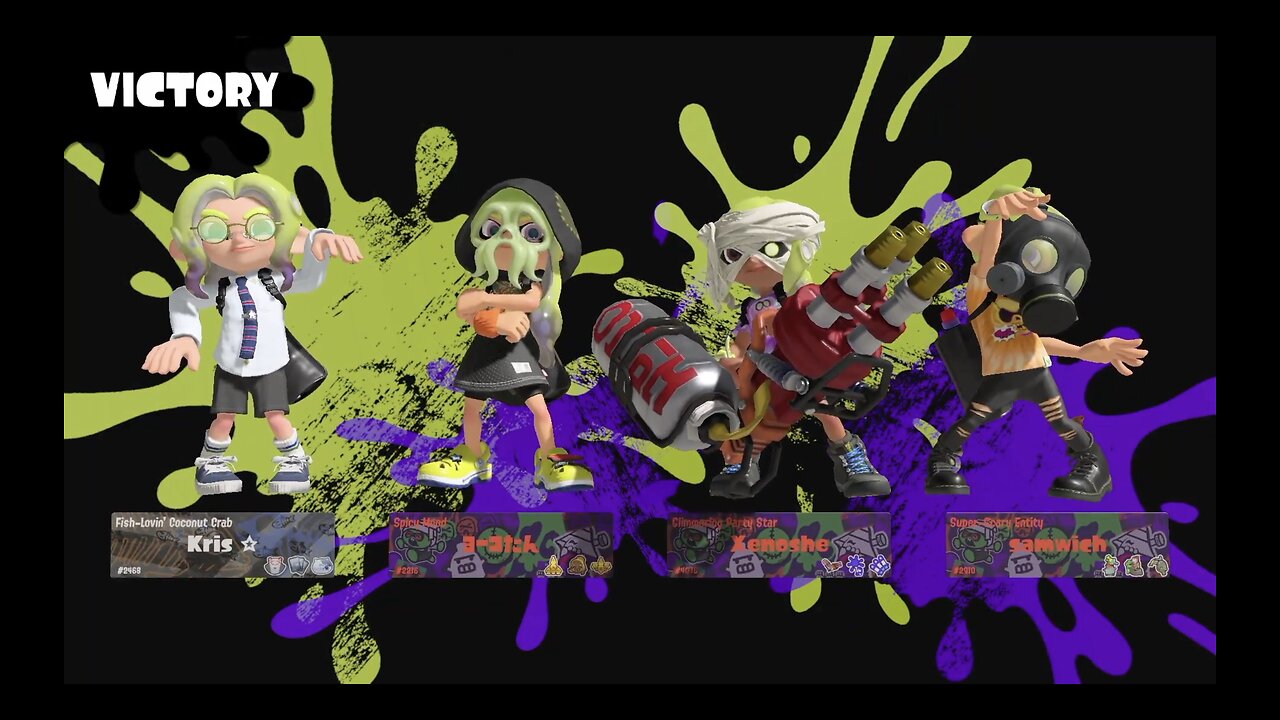 Splatoween Chunking - Undead Head - Zones - Manta Maria and Crableg Capital