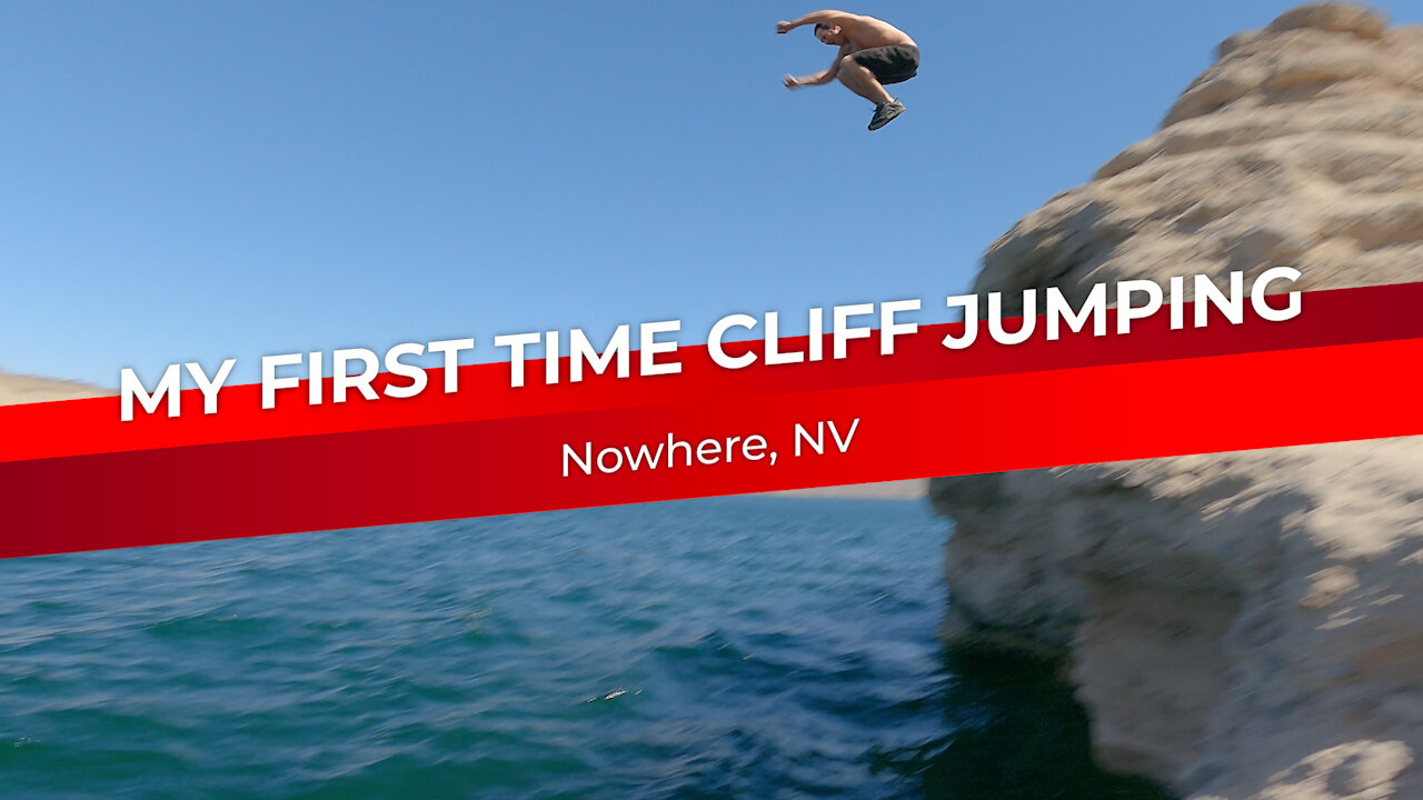 First time EVER cliff jumping, Las Vegas area!