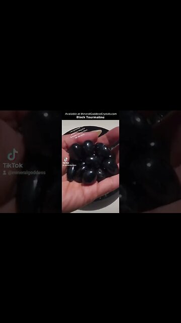 Black Tourmaline Affirmations Mineral Goddess Crystals Black Tourmaline for Protection Grounding