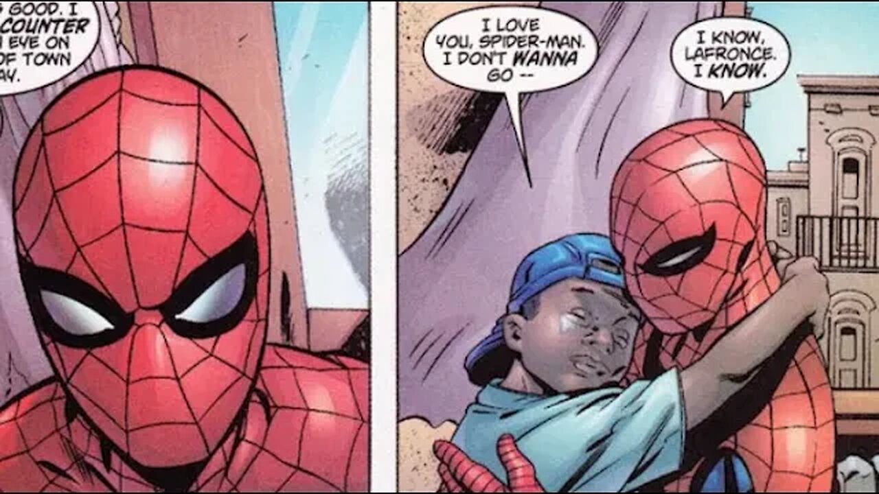 Spider-Man means everything to this child