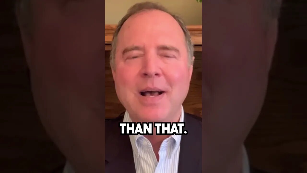 Adam Schiff Responds to Trump Calling Him "Watermelon Head" #shorts