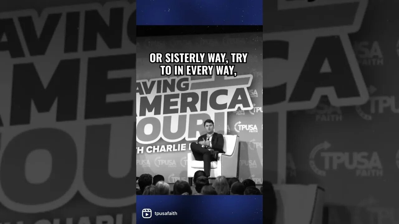 Charlie Kirk on how telling the truth is in-fact, living