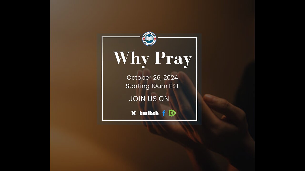 Why Pray Conference - Kevin Gallagher (2024-10-26)