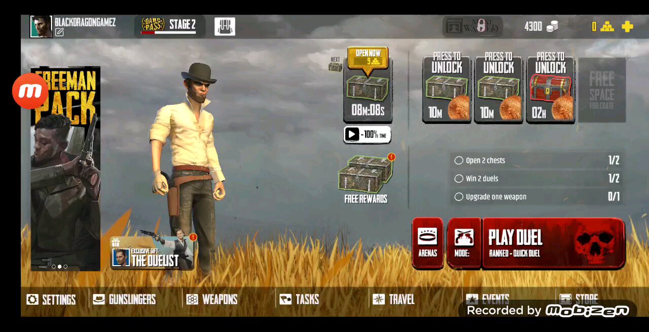 GUNS AT DAWN GAMEPLAY 1 I AM THE FASTEST GUNSLINGER