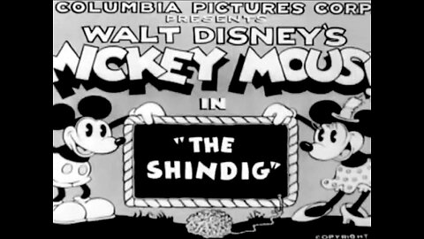 "The Shindig" (1930 Original Black & White Cartoon)