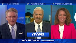 WXYZ partners with TV stations for 'Vaccine Town Hall: Answering Your Questions'