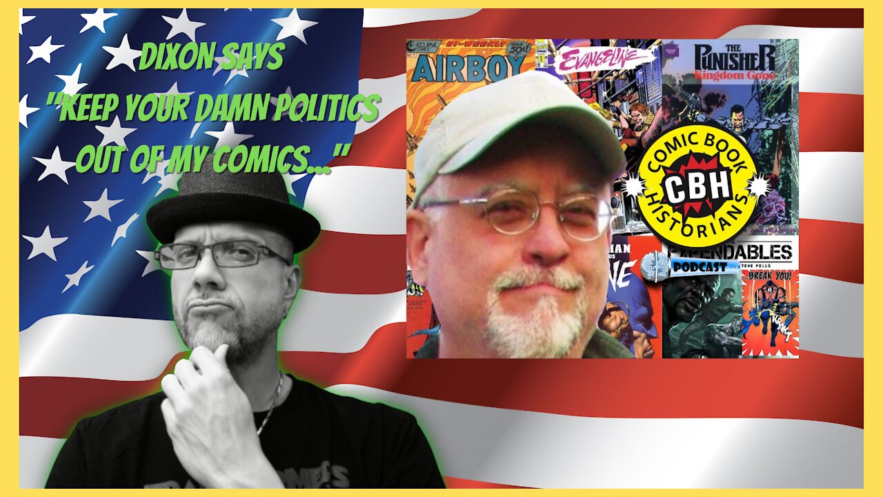 WHAT'S NEXT..." YOUR POLITICS IN COMICS???" HELL NO!!! SAYS LEGEND...