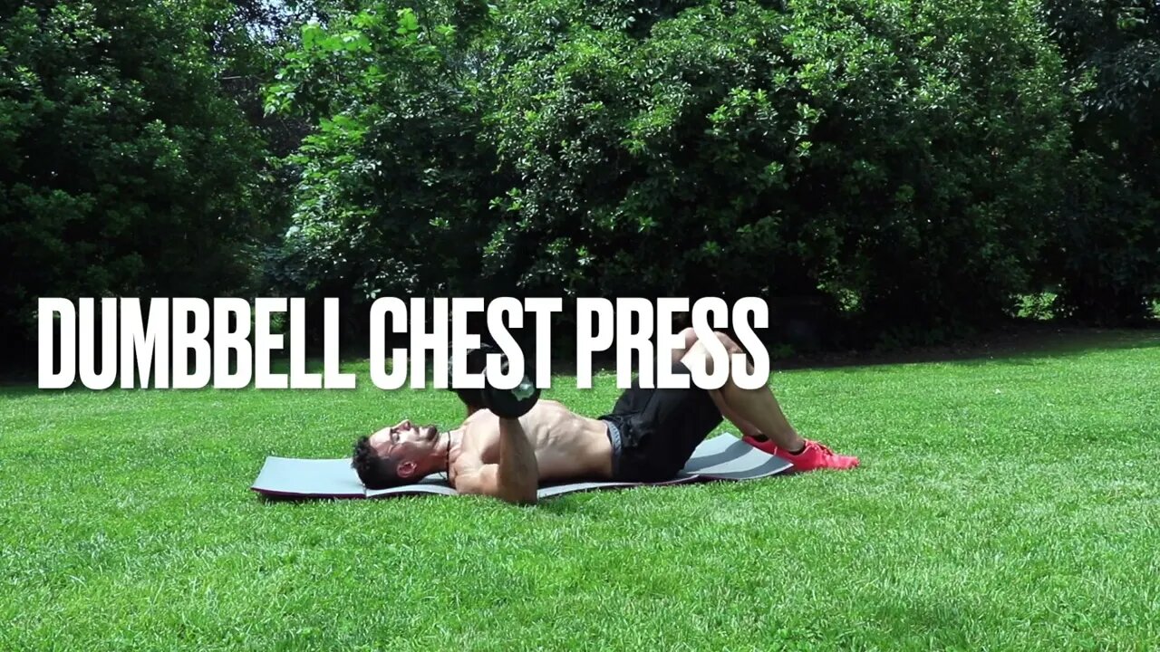 DUMBBELL CHEST PRESS EXERCISE