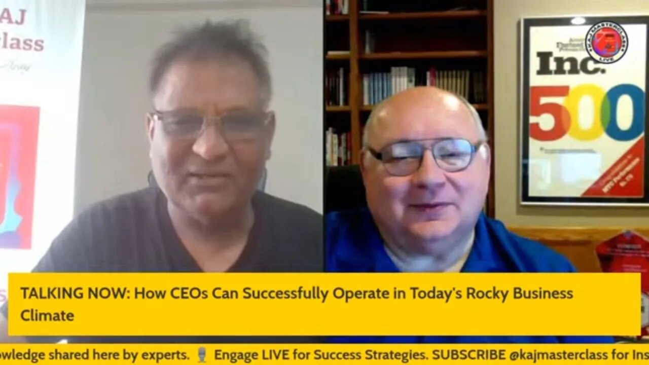 How CEOs Can Successfully Operate in Today's Rocky Business Climate | George Kriza