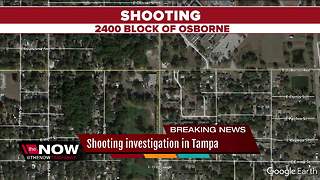 Tampa Police investigate shooting on Osborne