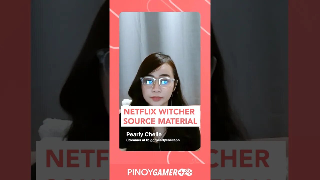 Netflix Witcher Source Material #witcher #pinoygamerph #podcastphilippines #shorts #shortsph