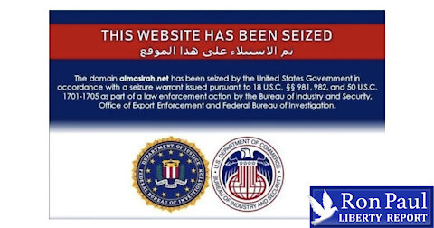 Freedom Of Press? US Govt. Seizes Dozens Of Foreign News Websites