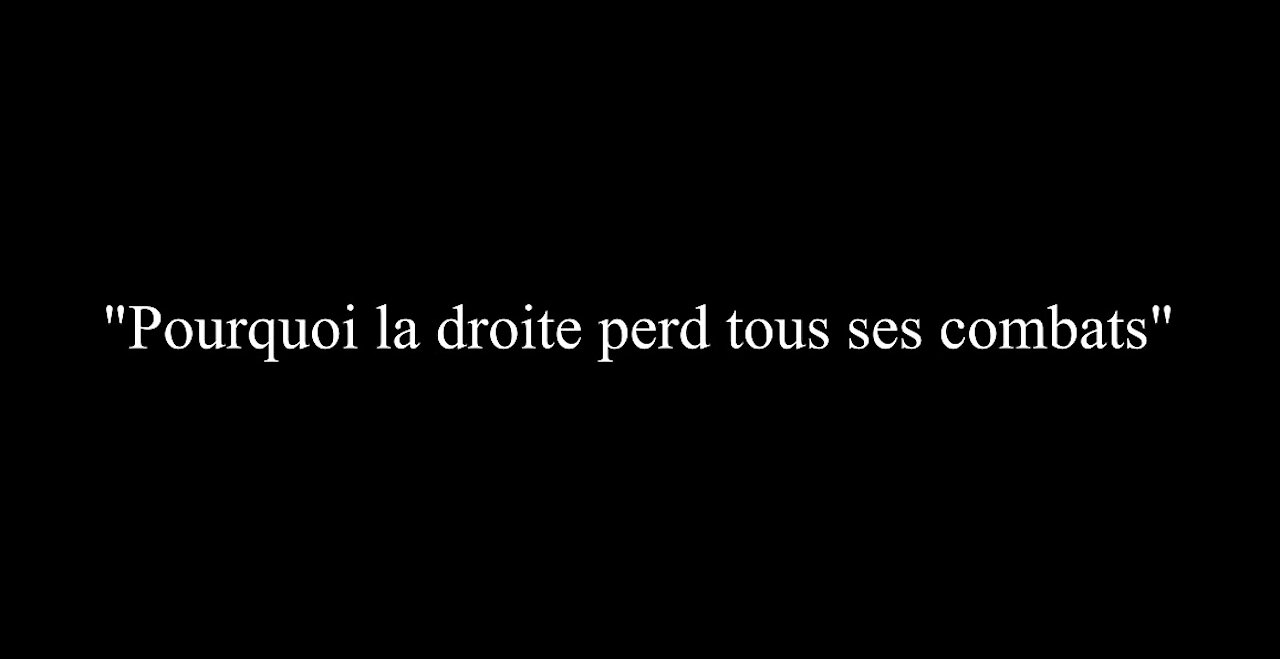 Pourquoi la droite perd tous ses combats