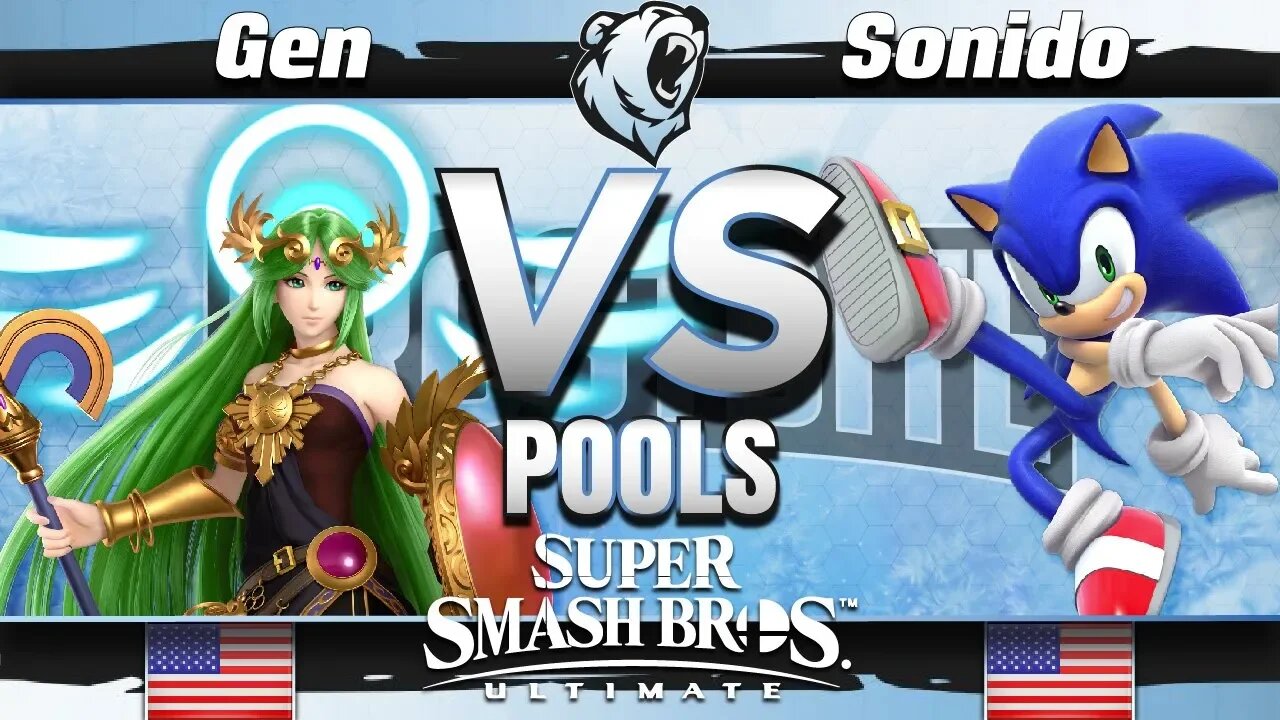 Ho3K | Gen (Palutena) vs. Typo | Sonido (Sonic) - Ultimate Pools - Frostbite 2019