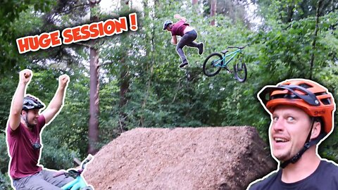 New Tricks and Best Runs on the Fresh Woodchip Jump! With Daryl Brown